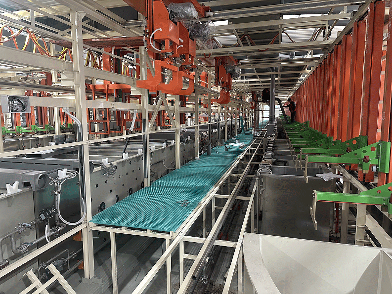 龍門桿件電泳線